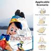 1pc, Cute Pinocchio & Friends Blanket Soft Throw for Outdoor, Perfect Gift for Friend, All Seasons Use, Outdoor Blankets, Living Room