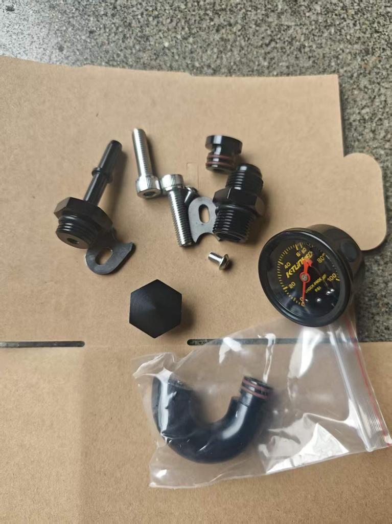 Honda Civic K20/K24 FD2 CL7 DC5 Fuel Rail Assembly with Pressure Gauge