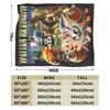 Italian Brainrot Italian Brainrot Funny Memes Blankets  Decorative Flannel Bedding Throws For Living Room Warm Soft  Bedspread
