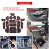 for Acura MDX 2025-2025 Car Gate Slot Mat Interior Accessories Non-Slip Mats Cup Holders Protective Pads