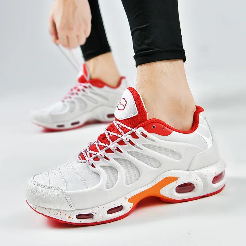 Men Running Shoes Athletic Jogging Walking Comfortable Soft Trainer Breathable Luxury Shoes Fashion Sports Lightweight Casual