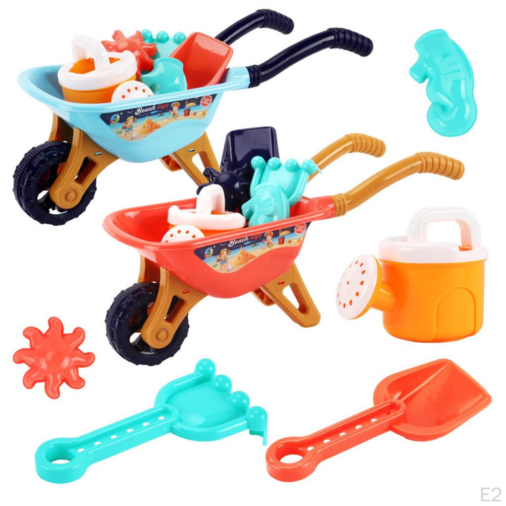 1 Set Toys Cart Shovel 2 Pieces Burr- Toddler , Durable And