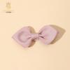 Korean Handmade Pink Bow Hair Clips for Girls