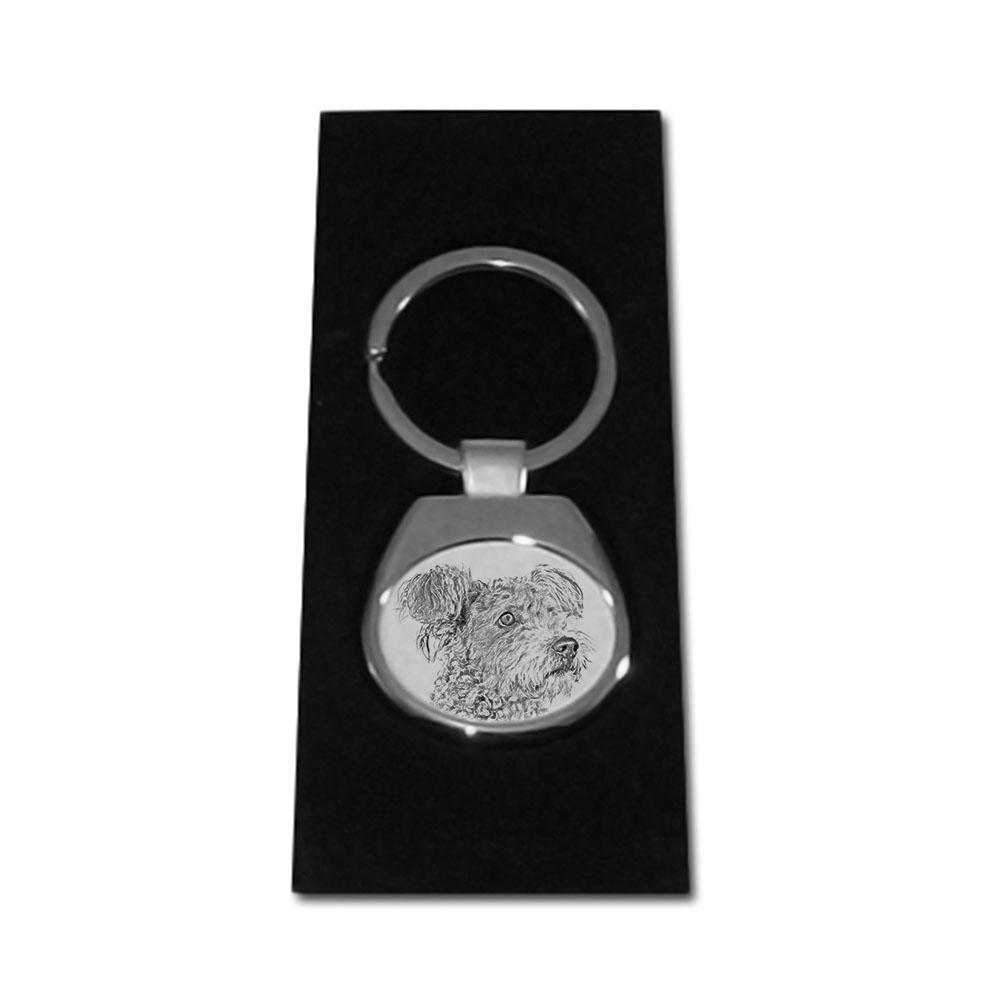 Pumi, Hungarian Pumi, Hungarian Herding Terrier - Keychain with a Dog, Keychain with a Print, Personalized Pendant from the Art-Dog Brand