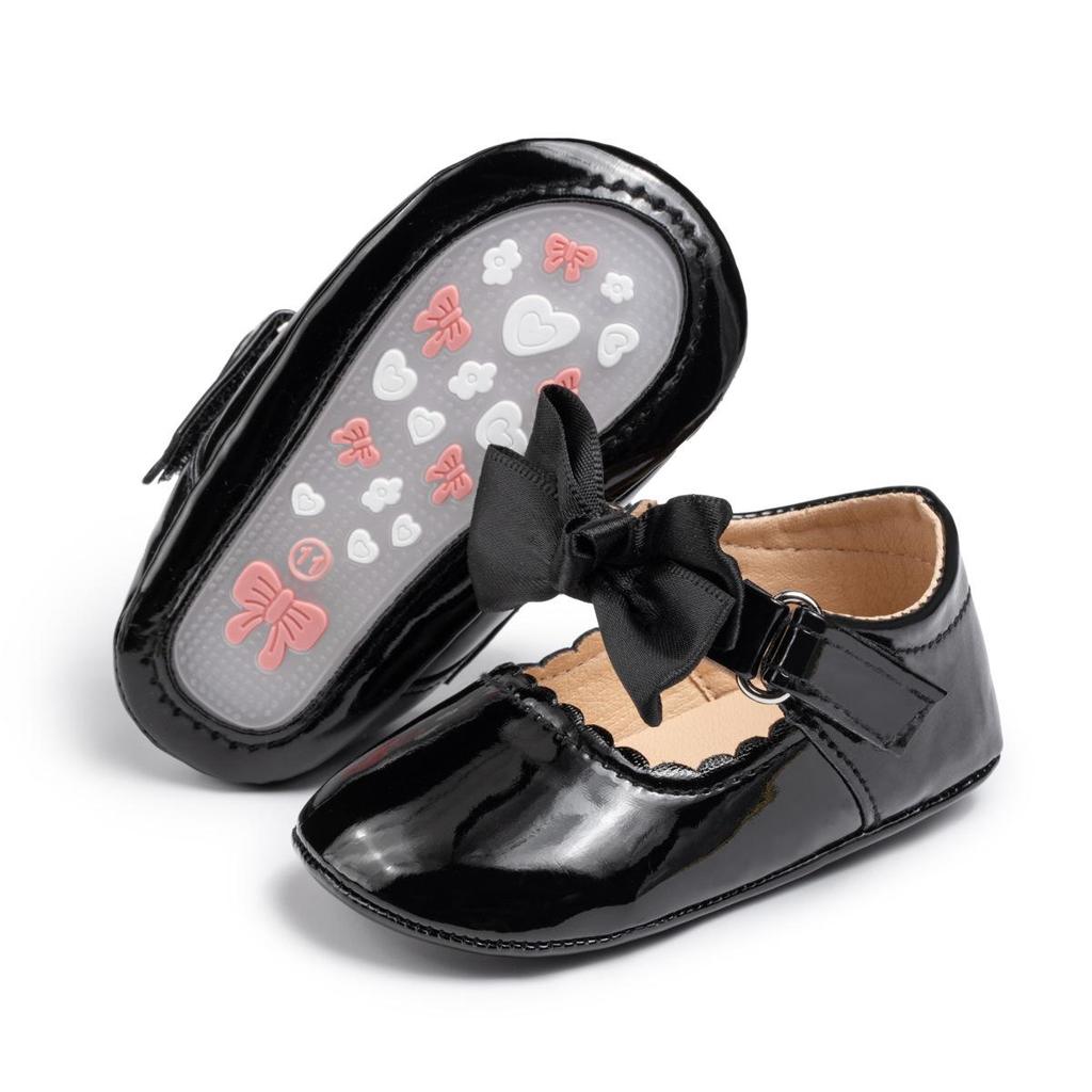 Spring & Fall Baby Leather Soft Sole Princess Shoes for Girls
