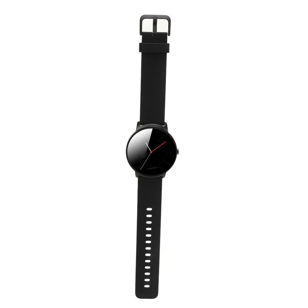 Montre de sport HD 1,32 pouce pour la glycémie, sans contact, température corporelle, sommeil, montre de surveillance intelligente de la santé