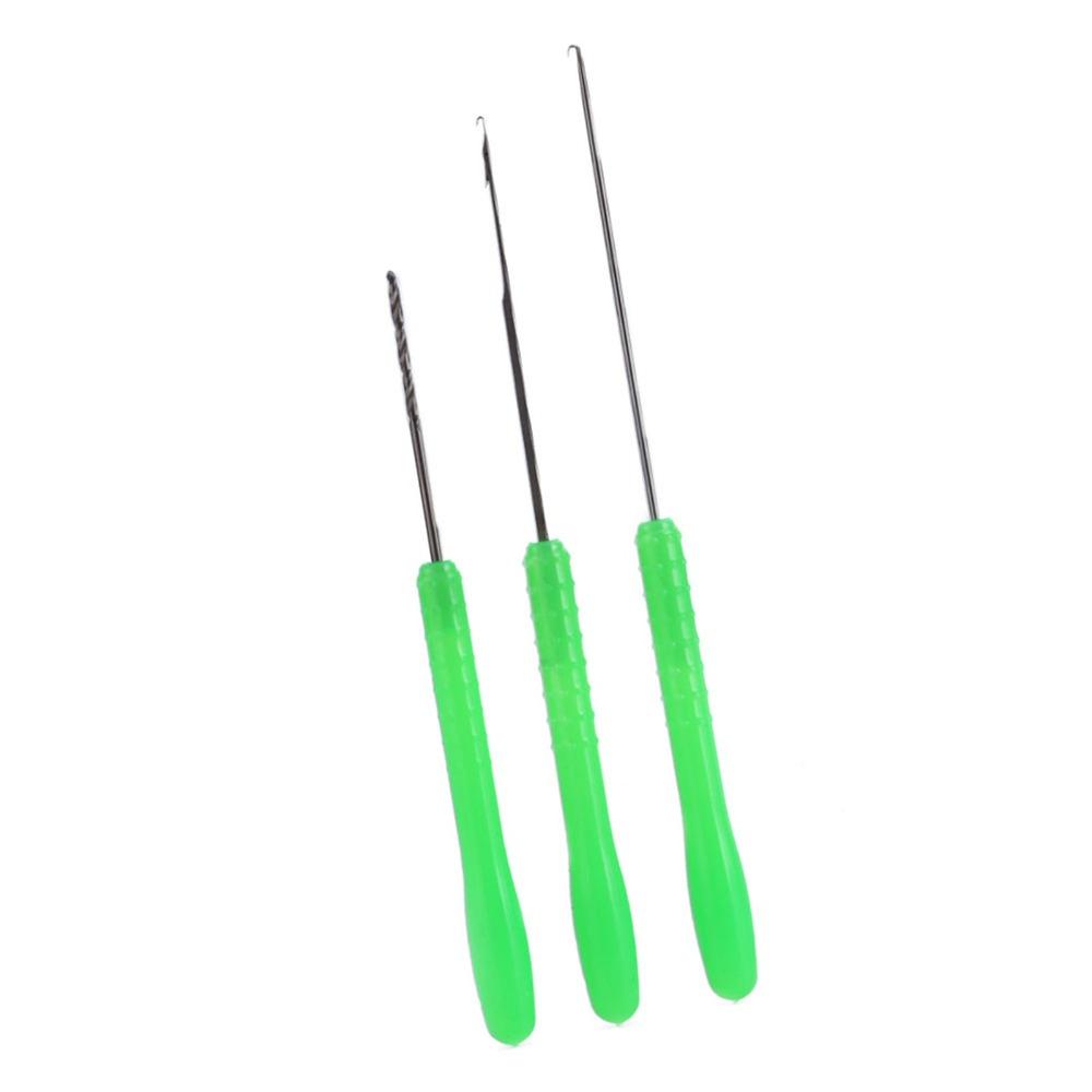 2 Sets 3 in 1 Baiting Needle Tool Lightweight Fishing Bait Needle  for Baiting