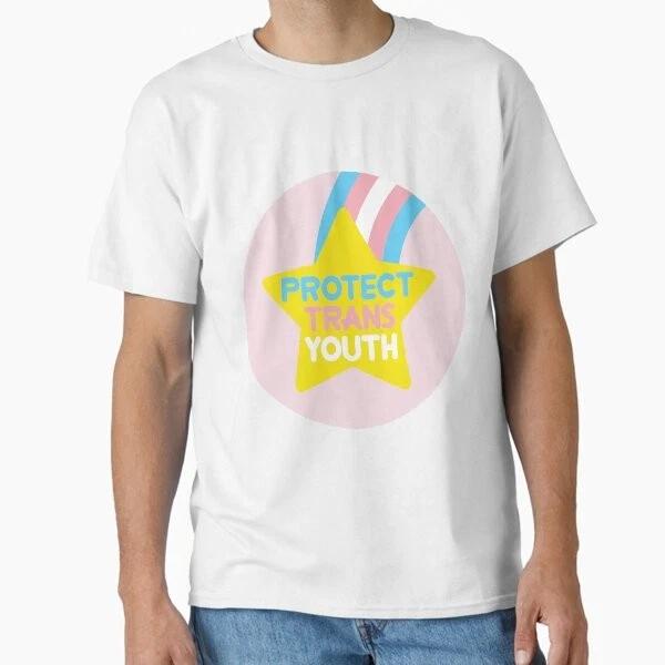 Protect Trans Youth (Trans) Classic Tshirt Made In Usaaus Tshirt S2xl S