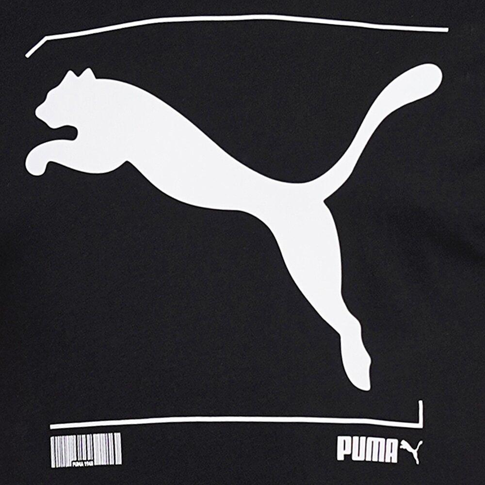 Puma Nu-Tility Casual Printed Short Sleeve T-Shirt Men Tops Black 581552-01