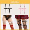 Punk Ladies Style Leg Ring With Metal Leather Y2k Fetish Garters For Party Wear