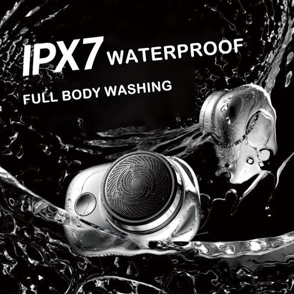 1PC Electric Shaver Men's Rechargeable Mini Portable Cordless Razor Face  Beard Electric Mini Travel Razor