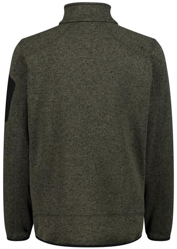 Мужская флисовая куртка CMP (3H60747N) олива/неро