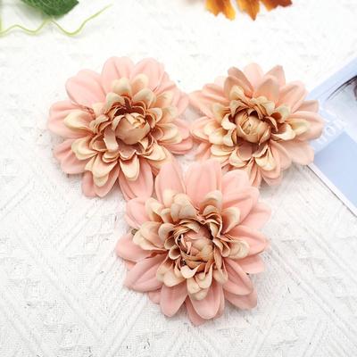 5PCS New Silk Flower Chrysanthemum Flower 10 Colors DIY Decor Chrysanthemum Bouquet Fake Flower Festival Supplies