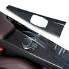 Carbon Fiber Media Panel Cover for BMW F30 F34,Car Center Console Knob Frame Trim Sticker for Interior Styling