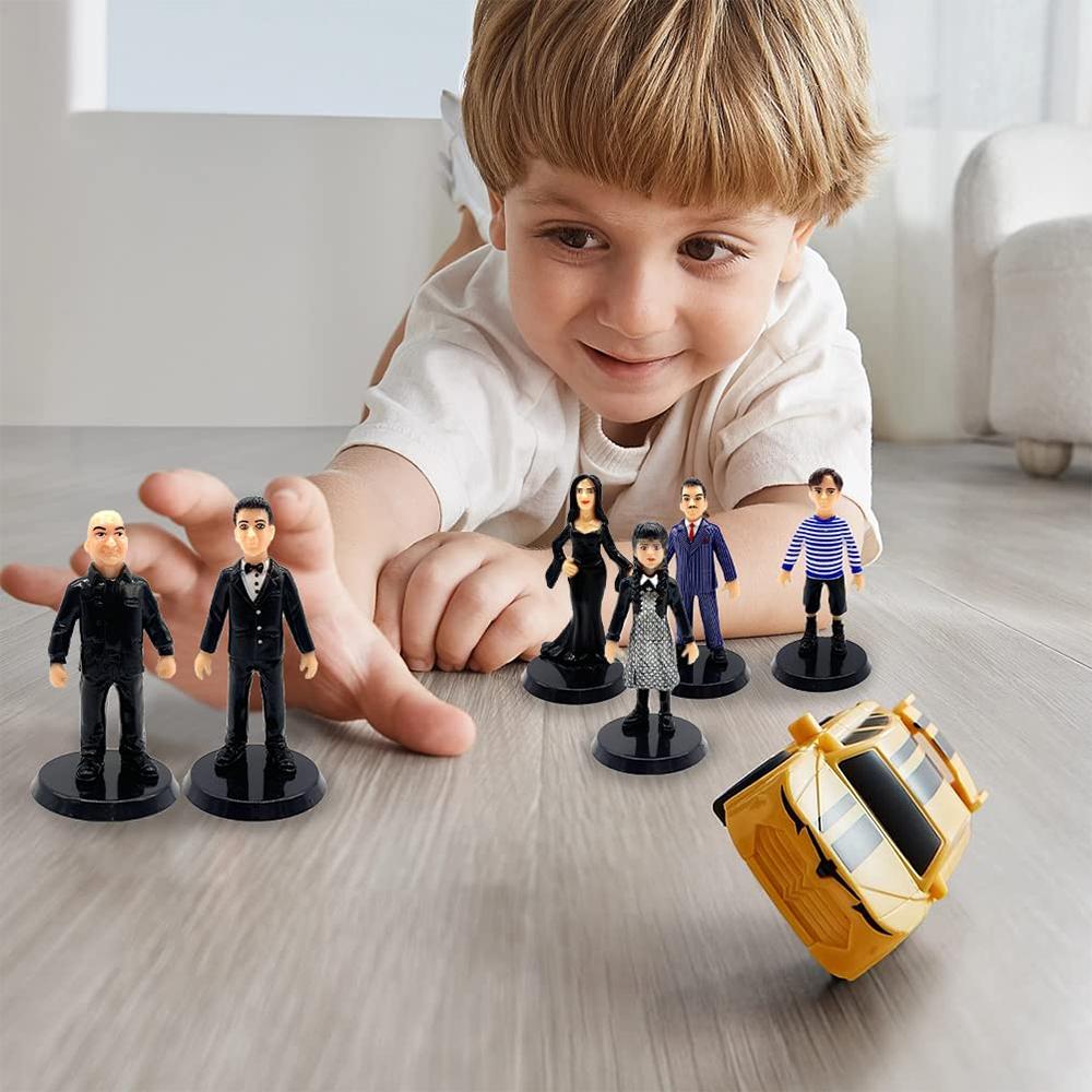 6 ks Středeční anime akční figurky Potřeby na dorty pro děti