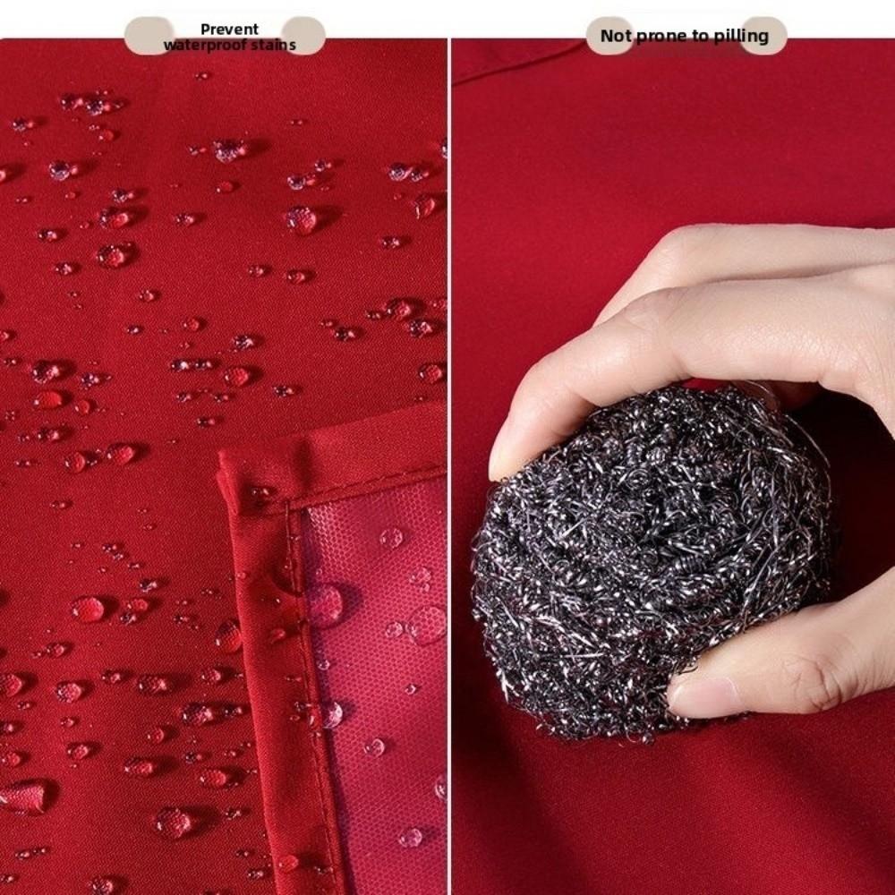 Large Pockets Cooking Apron Waterproof Baking Aprons New Working Clothes  for Catering Work