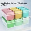 Baby Meal Prep Accessories Food Grade Silicone Freezer Molds, Large Capacity 6 Compartments BPA Free Storage Containers, Leak-proof Reusable