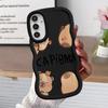 Case for Samsung Galaxy A50 A52 A55 A02s A51 A73 A30 A06 A04 A03 A20 A05 Soft Phone Cover Cartoon Capybara