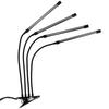 Led Plant Growth Lamp 80 Diodes Timer 25 W Home Plant Cultivation With Mains Adapter