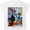 GODZILLA SUNSET JAPAN TOKYO T-Shirt Retro Cool Gift Tee Kaiju Movie Monster UK Unisex T-Shirt