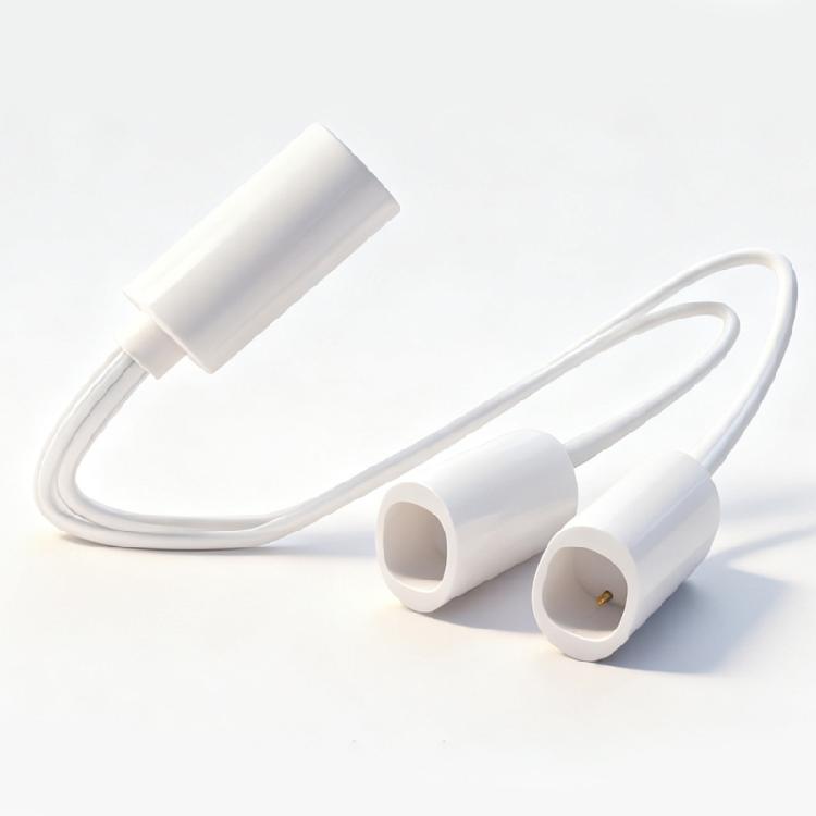 Double Device Intelligent Eyewear Charging Cable Simultaneous Power Delivery AntiTangle PVC Construction for Intelligent Glasses 2