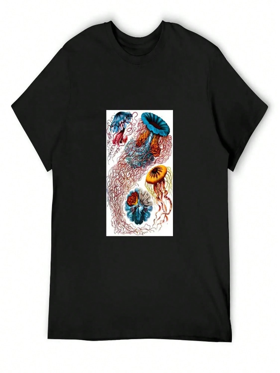 Ernst Haeckel Art T-Shirt S разноцветный