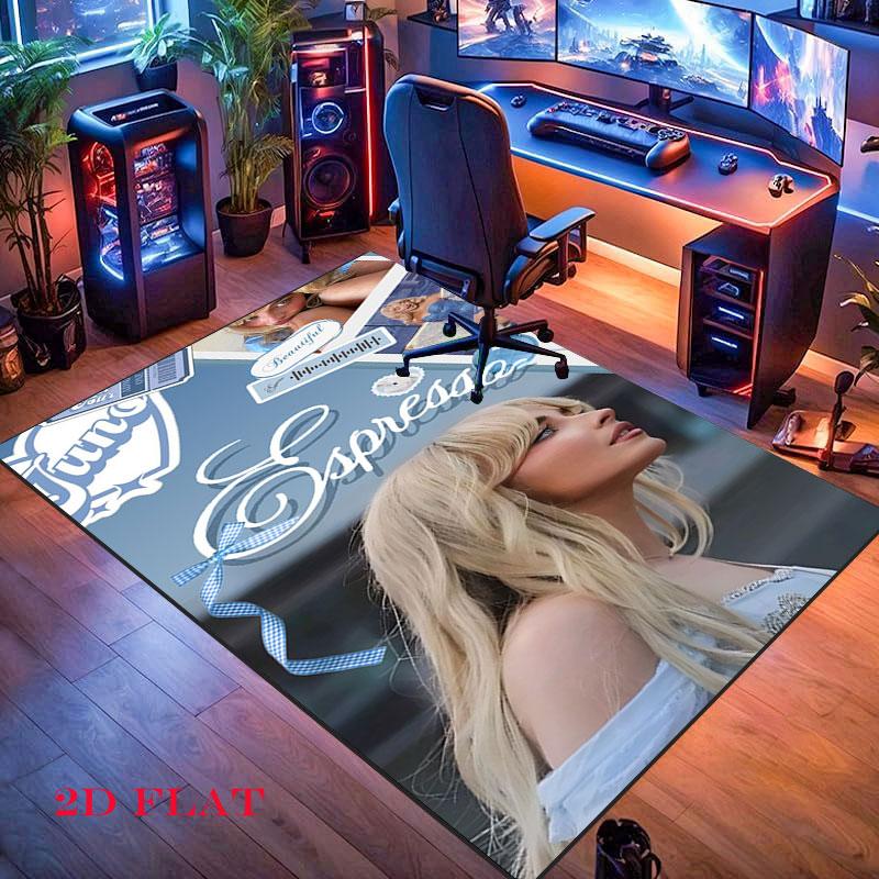 Sabrina Lavender Dream Carpet Rug for Living Room Bedroom Home Sofa Decoration,Kids play Nonslip Floor Mat