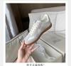 Factory Spot | Cowhide Edition~ Genuine Leather German Training Shoes Women's Retro Versatile Casual Sports Little White Shoes Forrest Gump Shoes