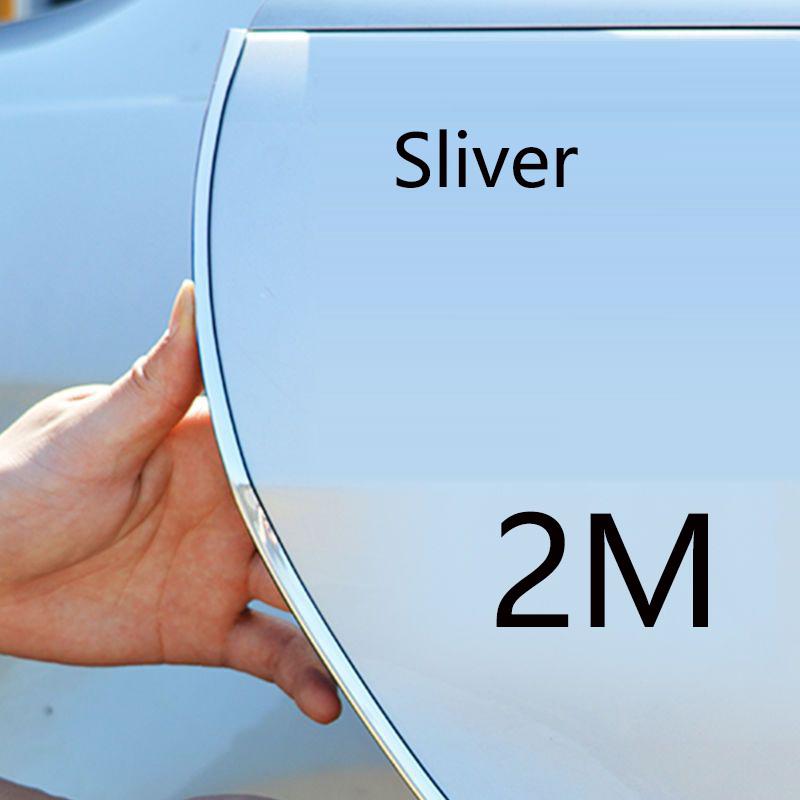 Car Door Edge Scratch Protector Strip Guard Trim Auto Door Anti Collision Strip Doors Moldings Adhesive Scratch Protector Interior Mirrors 6