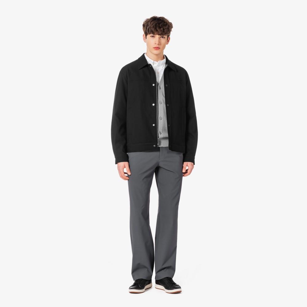[Lacoste] Men's Pique V-Neck Cardigan AH186E-56G5HI
