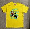 Anti Social Social Club X Paul Frank T Shirt Yellow Size Medium NEW