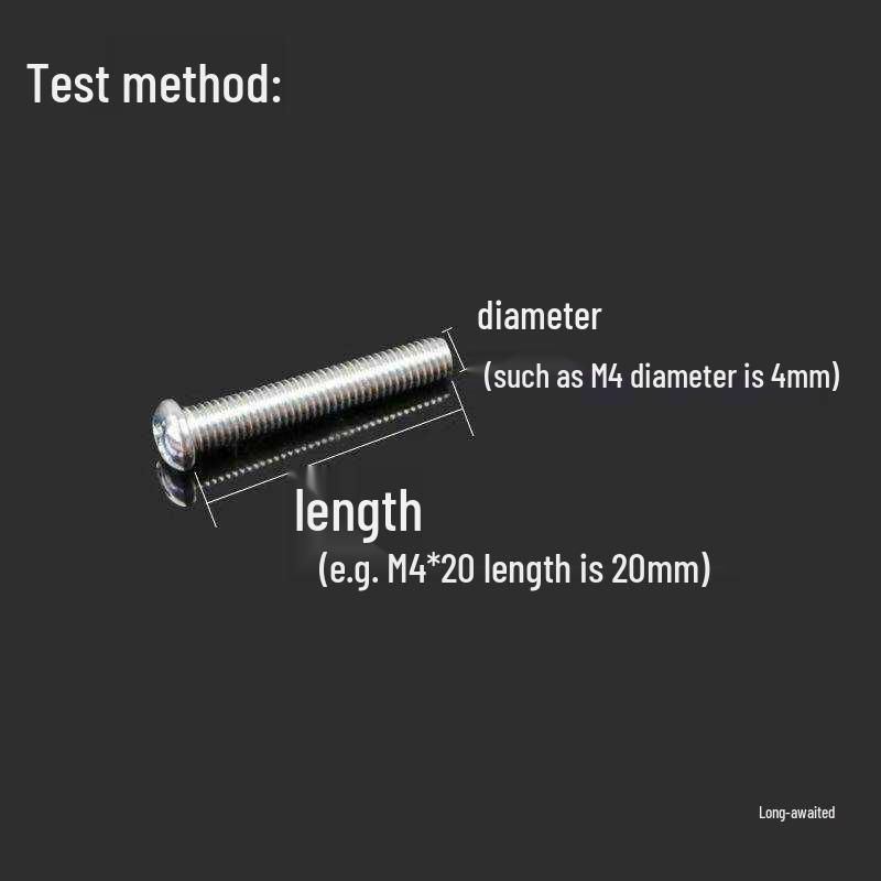 Round Head Phillips Machine Screws & Nuts Set with Flat Washers – Multi-Size Household DIY Box with Complete Specifications