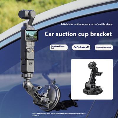 BRDRC Für DJI Osmo Pocket 3 Saugnapf Halterung Auto Sportkamera Halterung