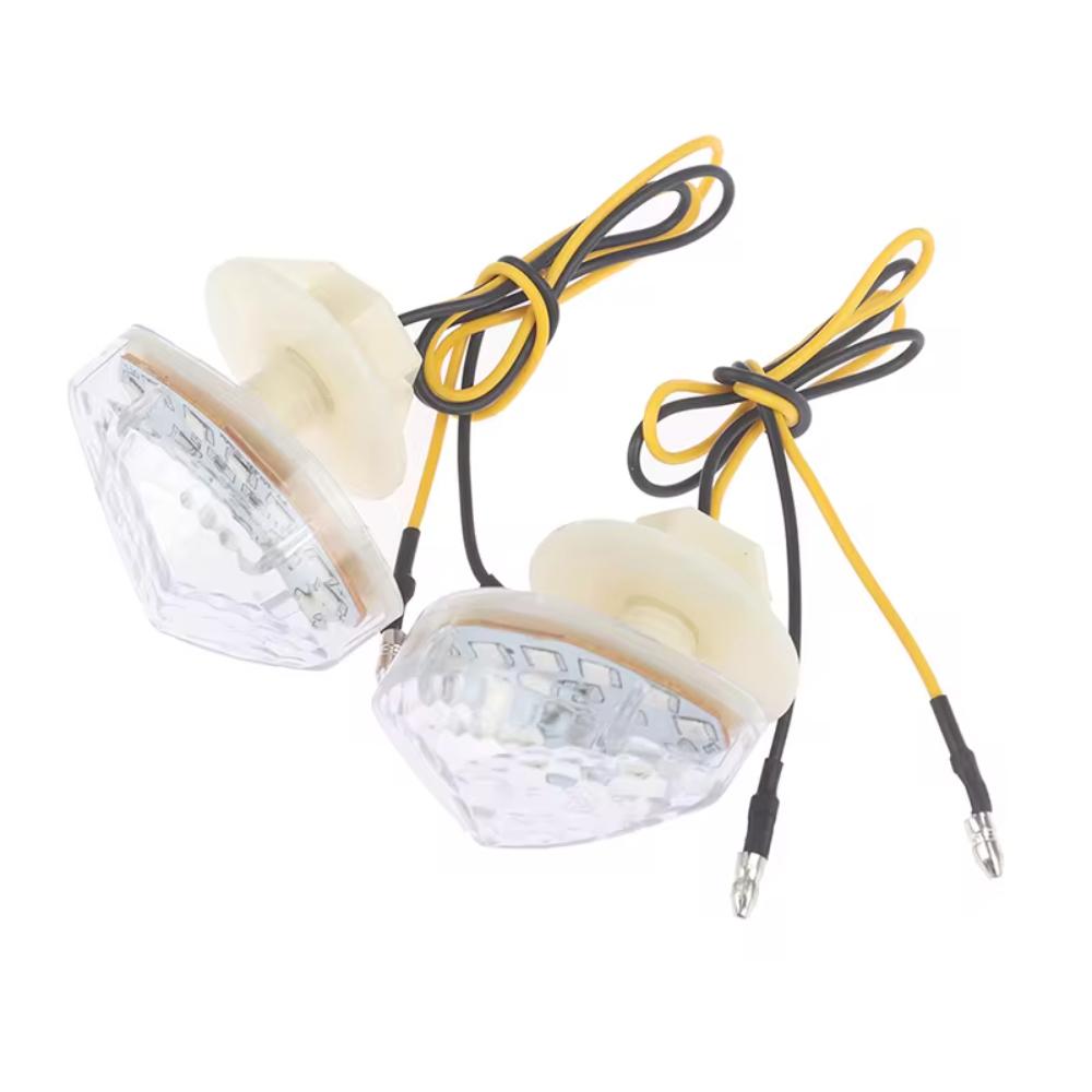 2Pcs 12V Motorcycle Led Turn Signal Indicator Light Lamp Bulb Blinker Flashers For CBR 600RR CBR1000RR 2004-2007 CBR900 CBR919