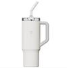 New Xiaomi Mijia Straw Cup 316L Stainless Steel Thermos Cup 1L Handle Large Capacity Portable Sports Kettle Car Travel Cup