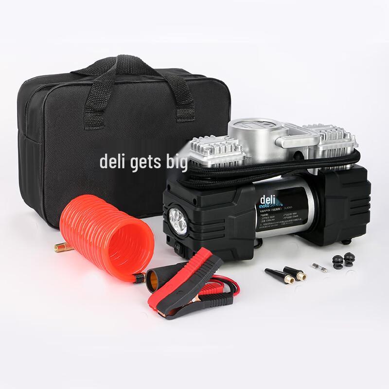 Deli Portable 12V Digital Car Tire Inflator