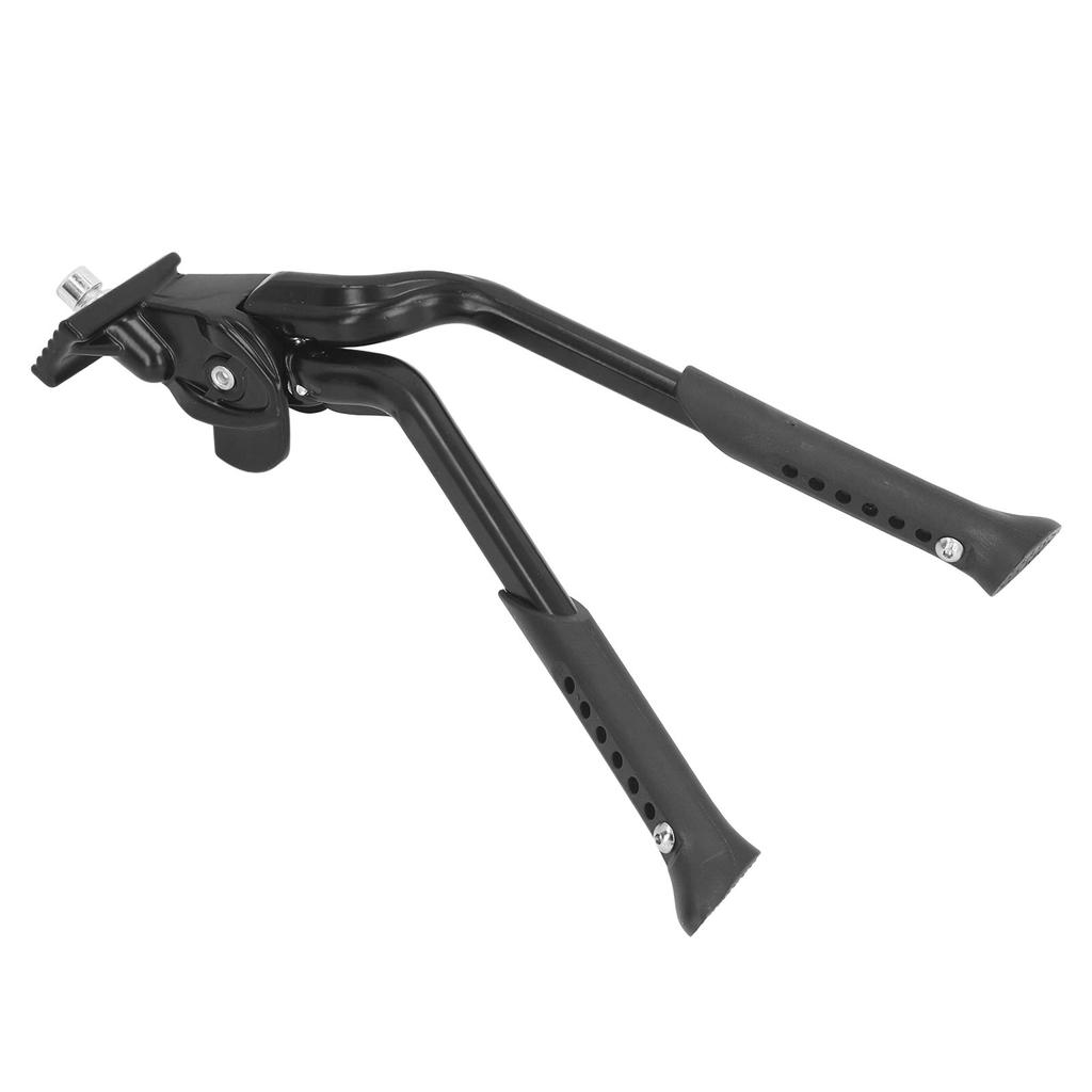 Cent Mount Double Leg Bike Kickstand with 7 Holes Height Adjustable Aluminum Alloy Double Leg Bicycle Stand