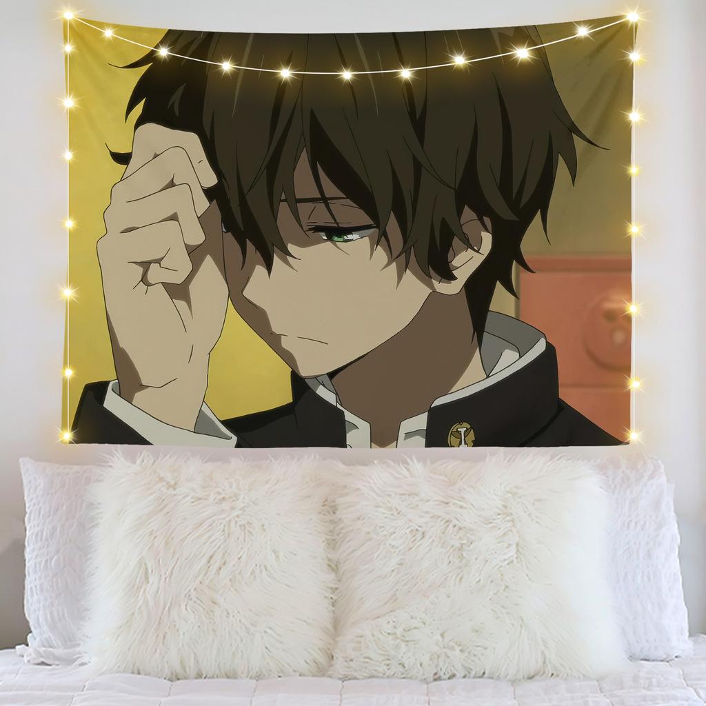 Ice Fruit Background Cloth Bedroom Dormitory Hanging Tapestry Wall Fabric Digital Printing Decoration Cloth Short Fluffy Hanging Cloth