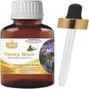 Levenmooi Tansy Blue (Tanacetum annuum) Čistý a přírodní esenciální olej terapeutické kvality ve sklenici