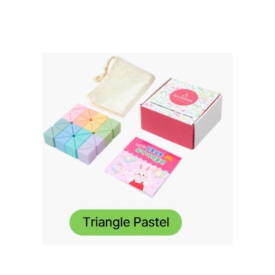

Atti Rabbit Magnetic Block Magic Cube 32 Pieces Pastel (Triangle Set / Square Set) Triangle Pastel