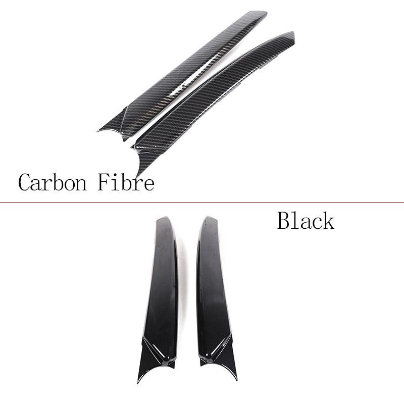 Für Subaru WRX STI   2024 ABS Schwarz Auto Front Mittelgitter Formteil Abdeckung Zierleiste Auto Zubehör