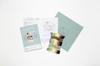 DMC Chicchi 12 Months of Forest Animals Embroidery Hedgehog Playing in a Soft Autumn Forest Free Stitch Kit JPT73 Kit -