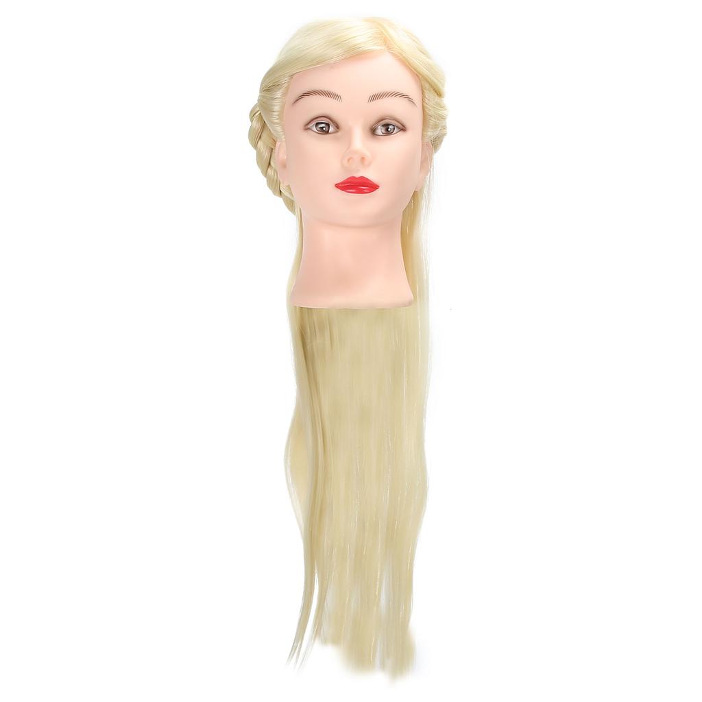 Professional Mannequin Head Hairdressing Training Head for Hair Styling Braiding