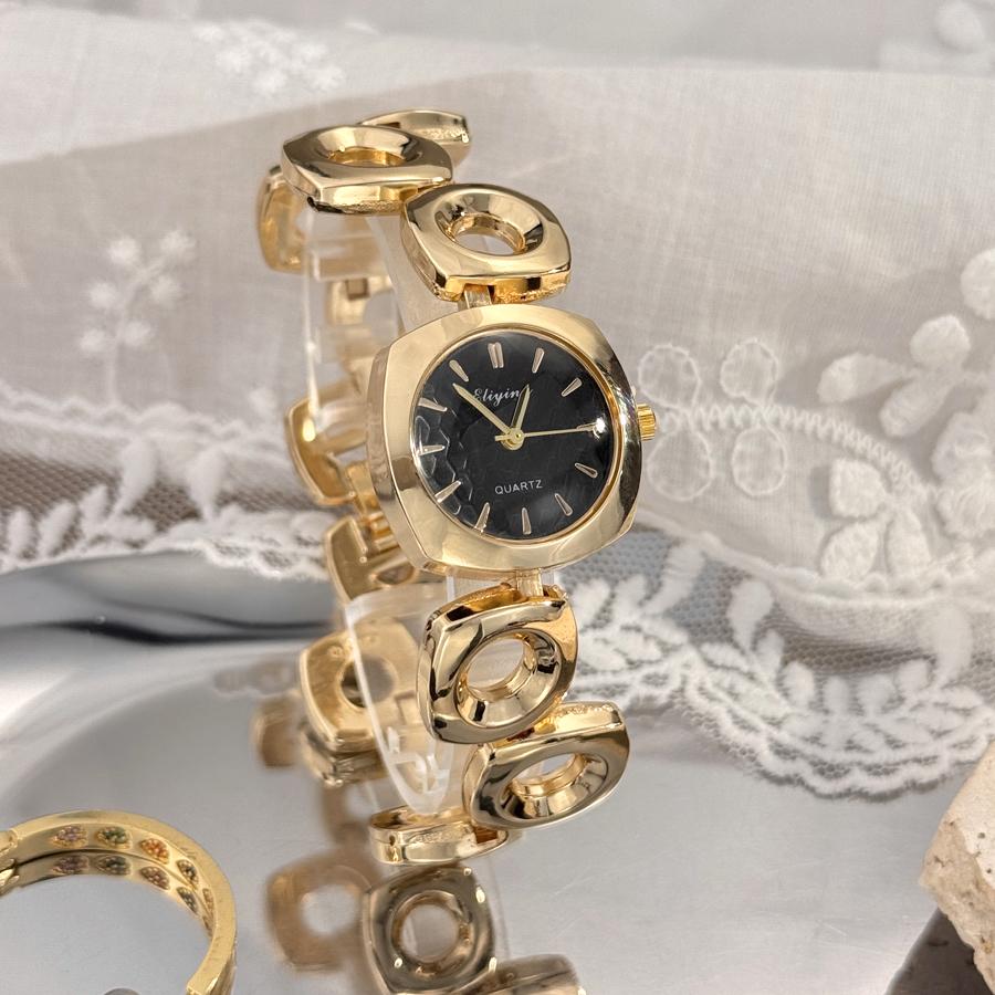 Women Irregular Shaped Bracelet Watch Square Wristwatch