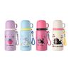 Boys and Girls Thermos Cup Water Cup Stainless Steel Portable Straw Kettle Children's Pot Household