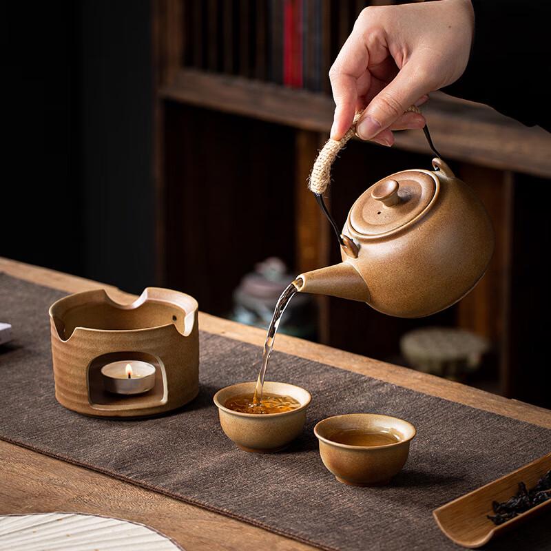 Beifu Wood-Fired Coarse Pottery Tea Set