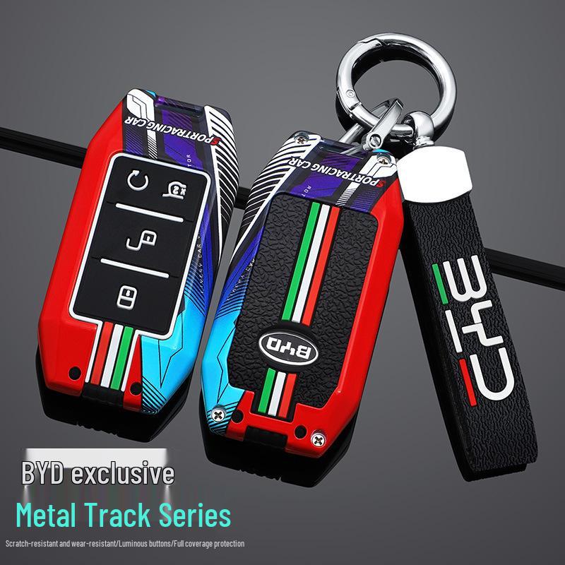 Durable Key Covers for BYD e1/e2, e3/S2, Qin Yuan New Energy Cars - Anti-Drop Shells for Men & Women
