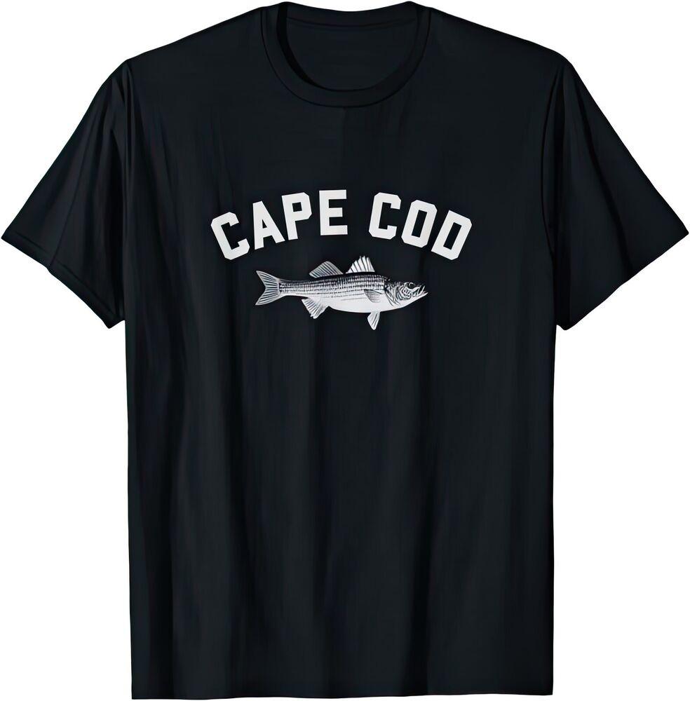 

Cape Cod Fishing Fisherman Gift T Shirt 2XL