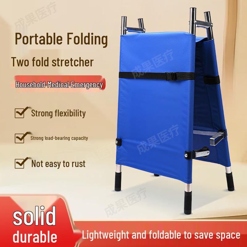 Foldable Galvanized Steel Emergency Rescue Stretcher