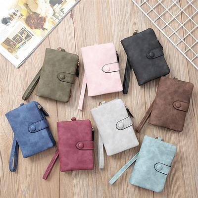 Carteras de Cuero para Mujer Bolsillo para Monedas Cierre de Boquilla Tarjetero Bolsas para Dinero Casual Largo Clutch para Señoras Billetera para Teléfono 8 Colores